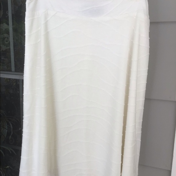 2 pc set Cream skirt Zac & Rachel med with green small top New direction - Picture 14 of 15